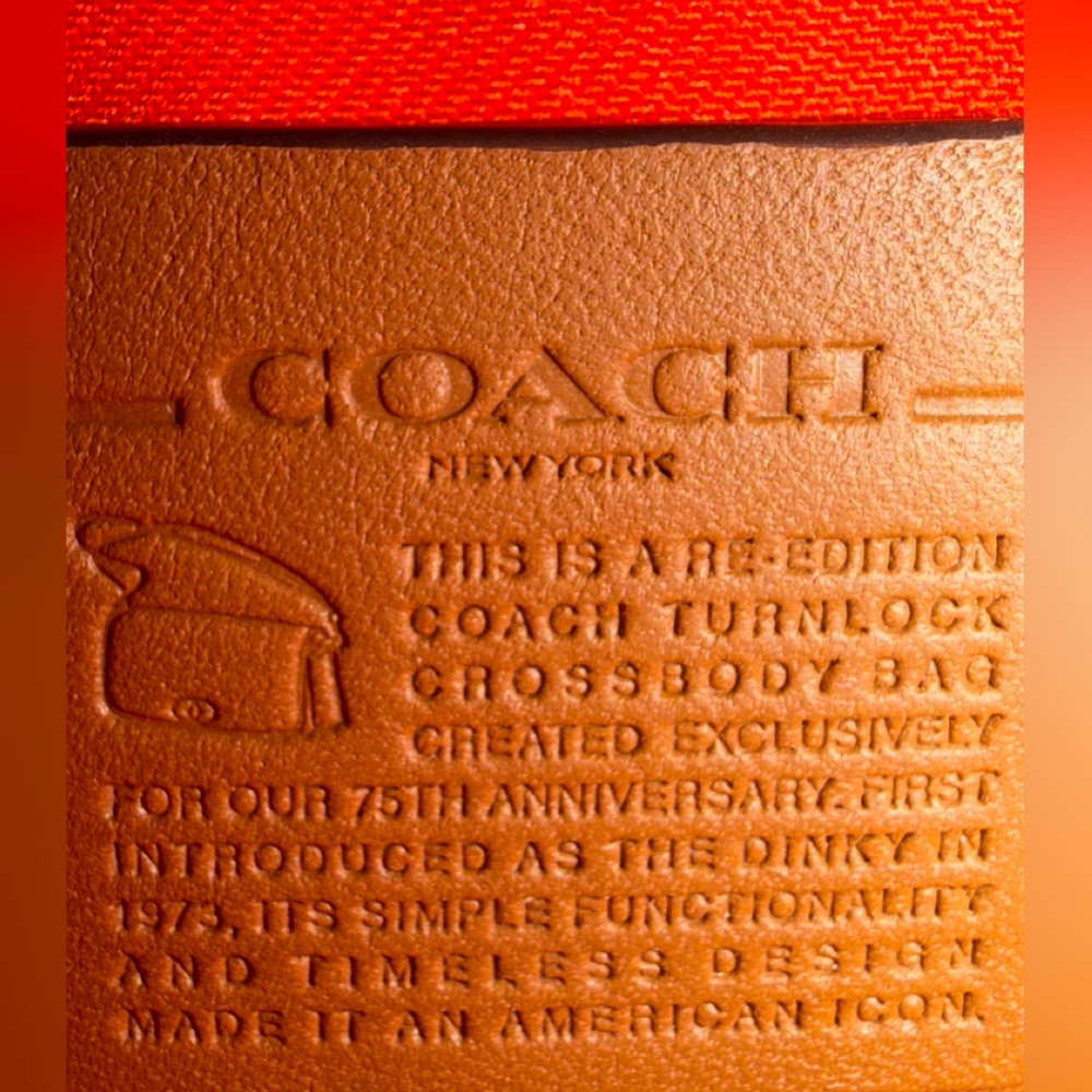 Coach Saddle 18 Tan Glovetanned Leather Crossbody Small Shoulder Bag #57731 - Picture 9 of 16